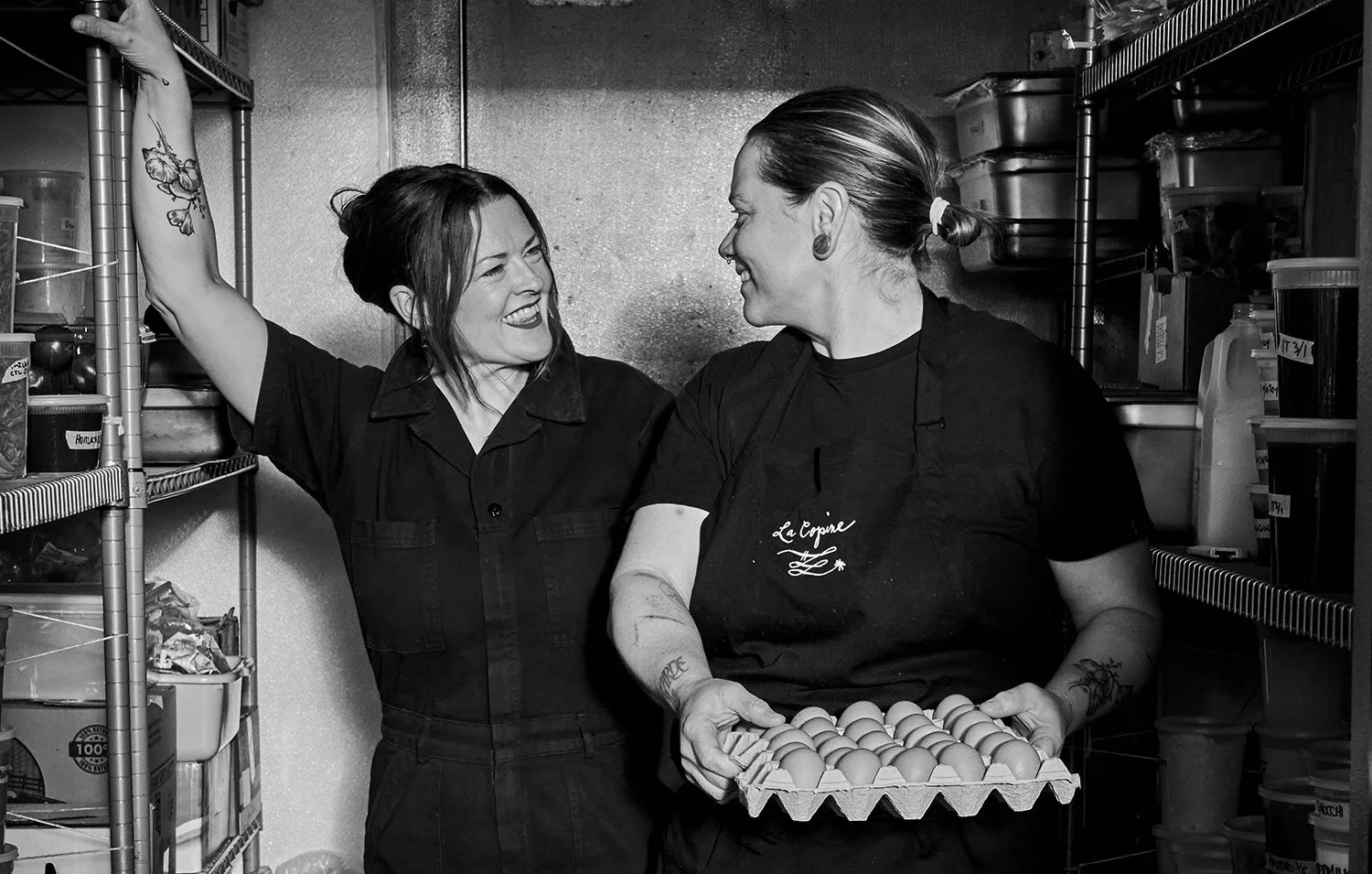 Claire Wadsworth and Nikki Hill • La Copine