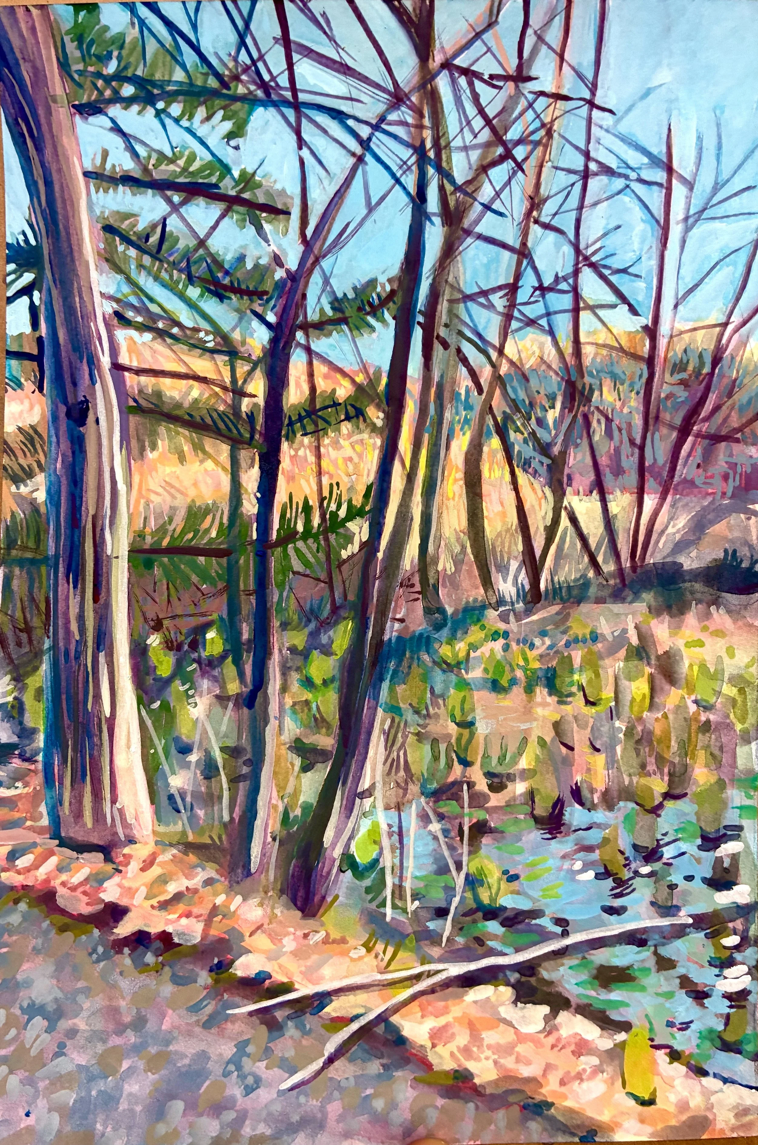 Trees at Upper Lake