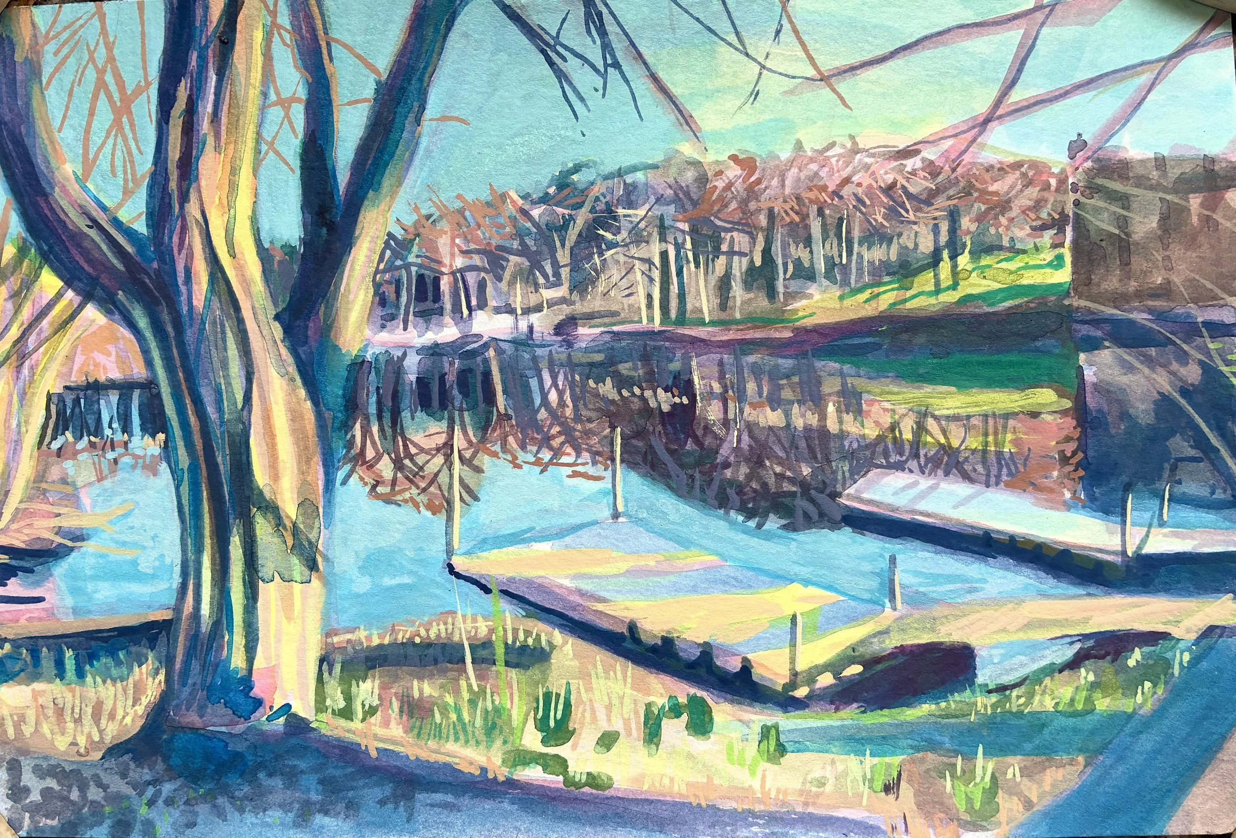 April at Upper Lake
