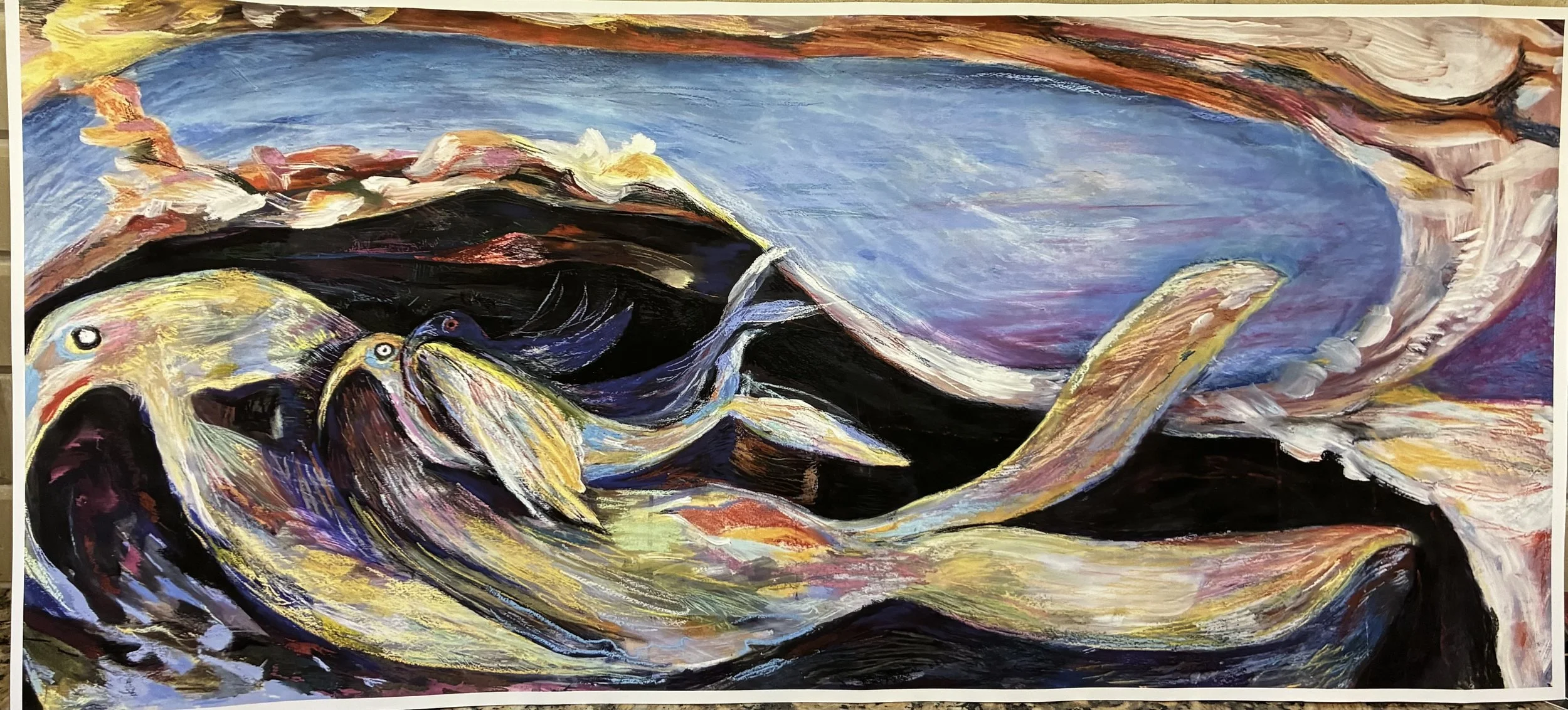 The Merbirds! Print.