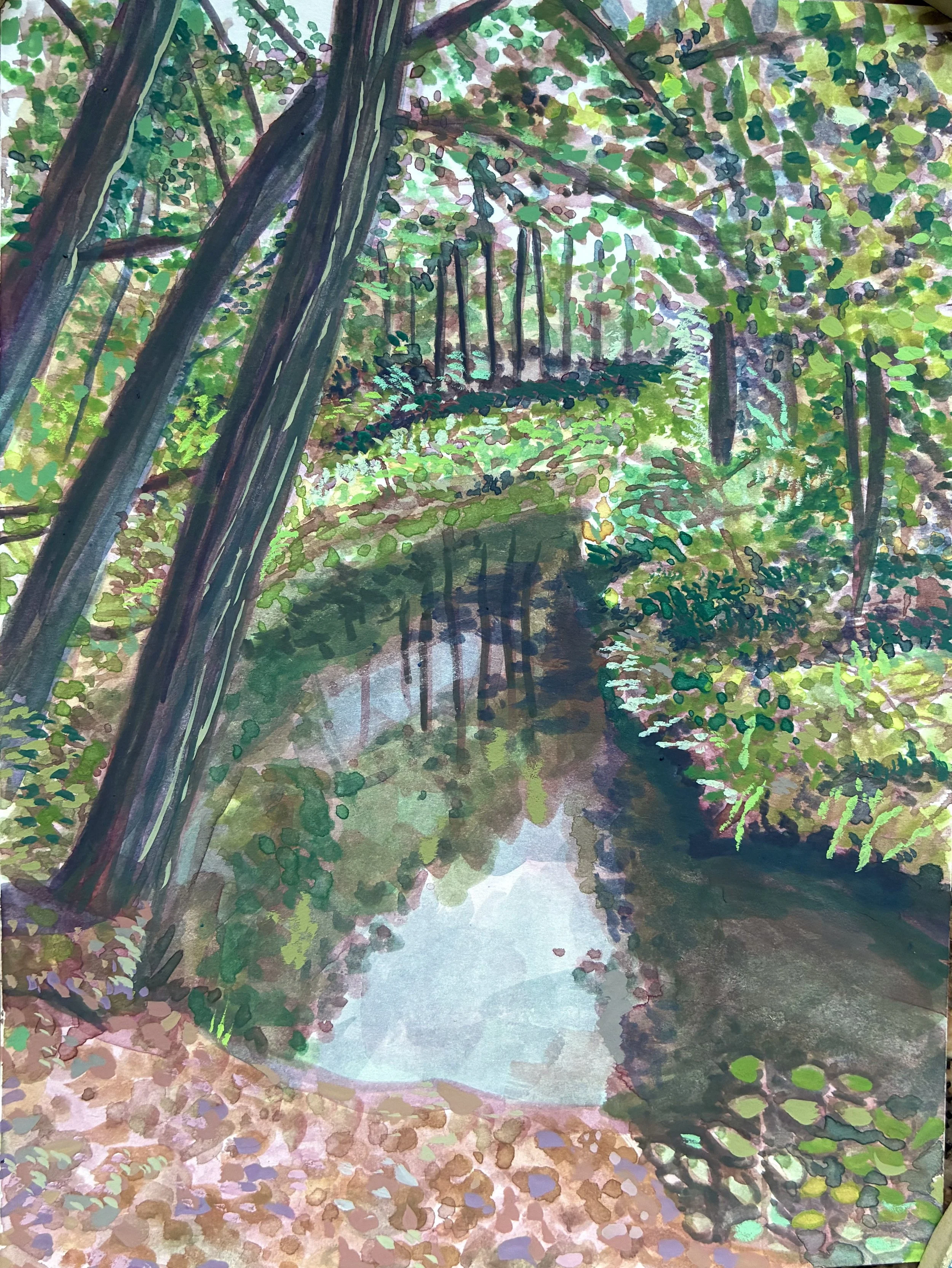 Upper Lake in Early Fall