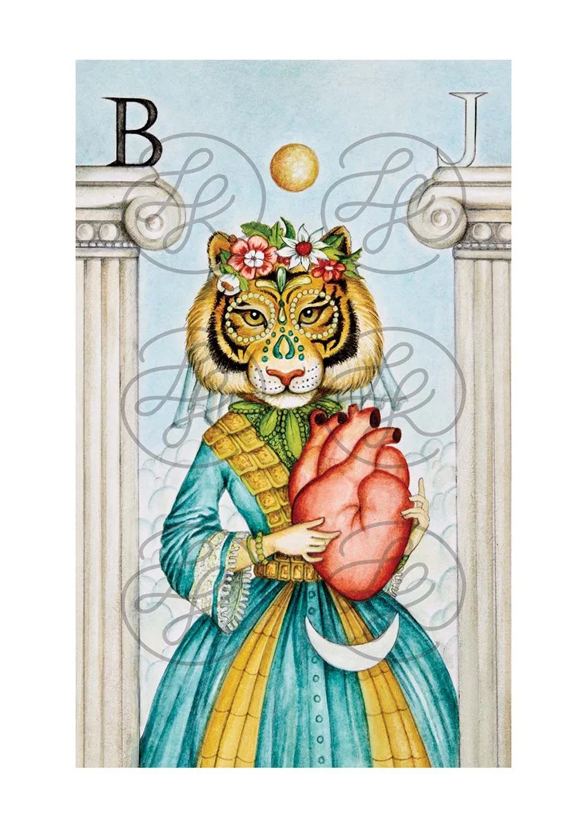 Storyteller and Scribe Tarot - The High Priestess