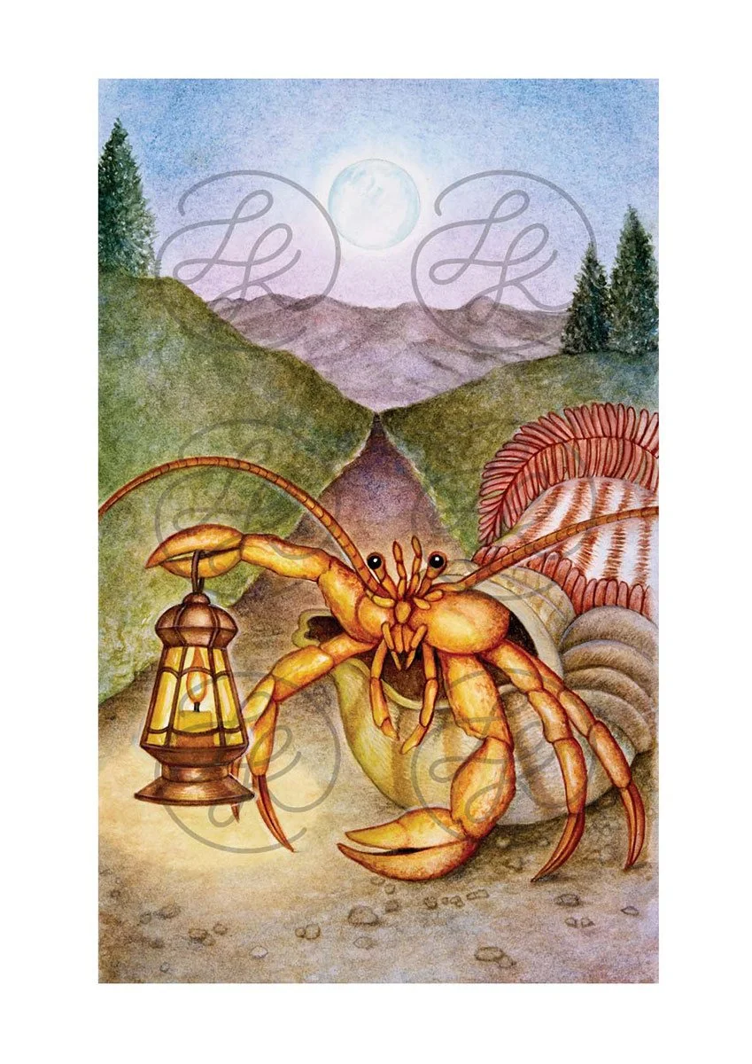 Storyteller and Scribe Tarot - Hermit