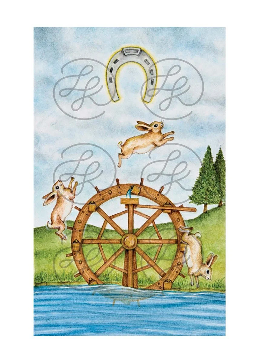 Storyteller and Scribe Tarot - Wheel of Fortune