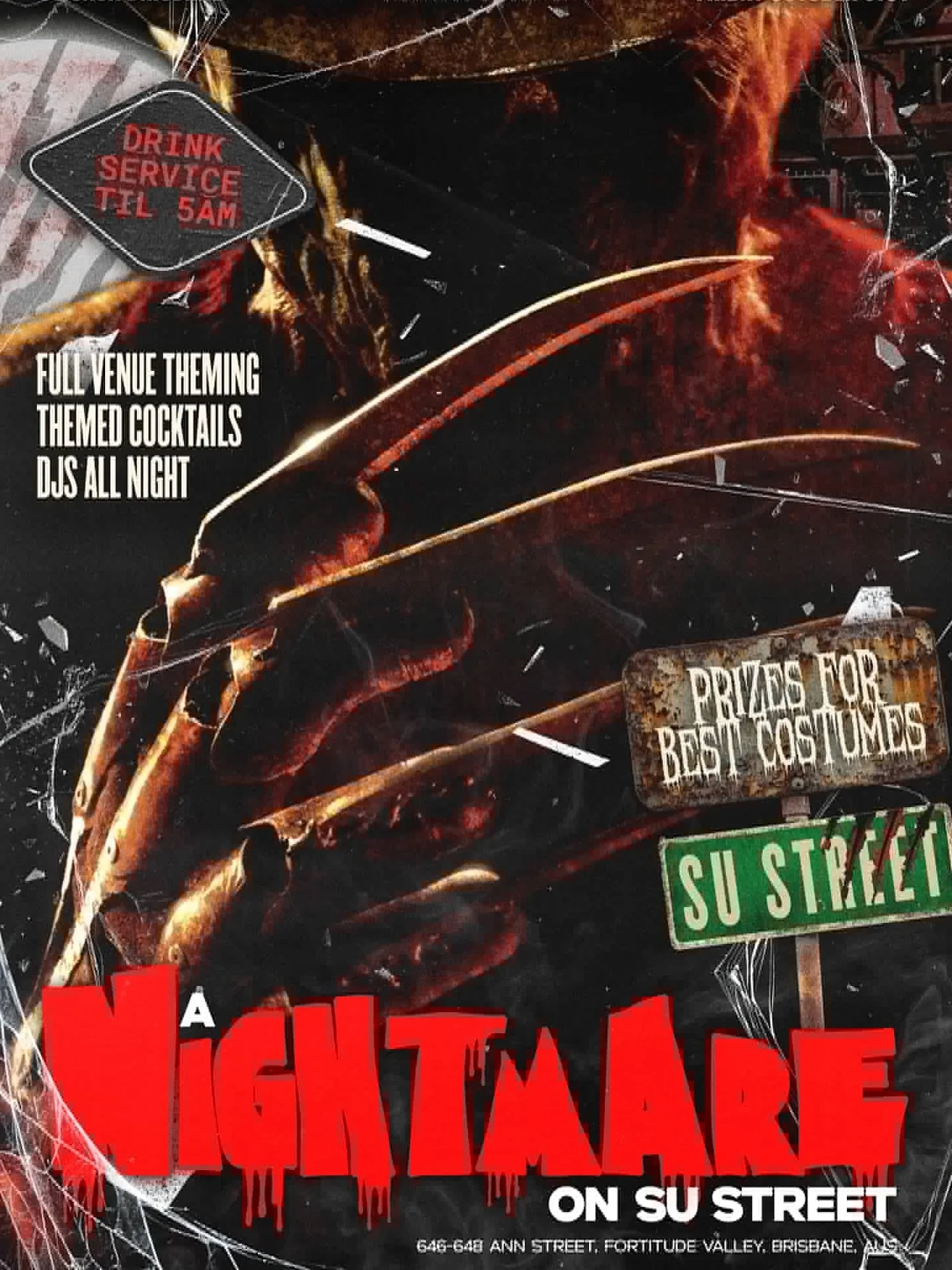 The time has come. Nightmare on Su Street is this Saturday and we&rsquo;re serving drinks all the way til 5am 🎃

&hearts;︎ Full Venue Theming
&hearts;︎ Themed Cocktails
&hearts;︎ Prizes for best costumes
&hearts;︎ All your favourite DJ&rsquo;s

Bris