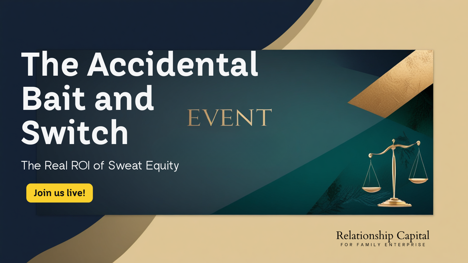 The Accidental Bait and Switch: The Real ROI of Sweat Equity