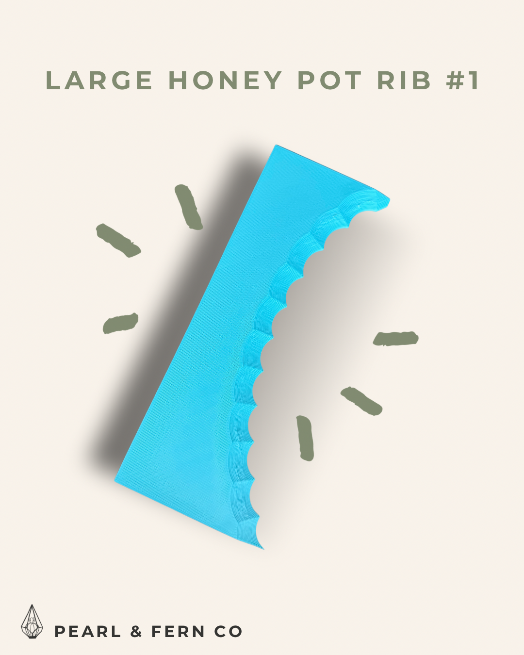 Large Honey Pot Rib #1