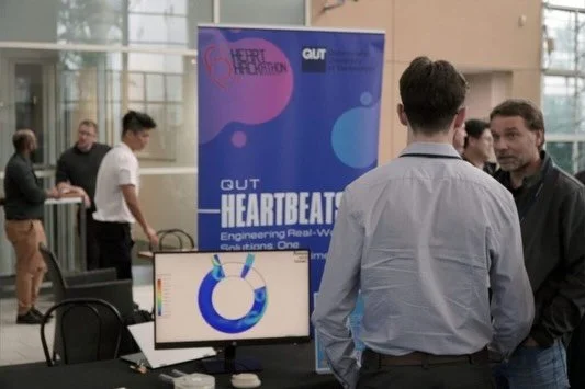 The QUT Heartbeats team was proud to exhibit at the Ansys LEAP Australia Tech Day in Brisbane, joining engineers, researchers, clinicians and industry leaders to explore the technologies shaping the future of engineering and healthcare.

Throughout t