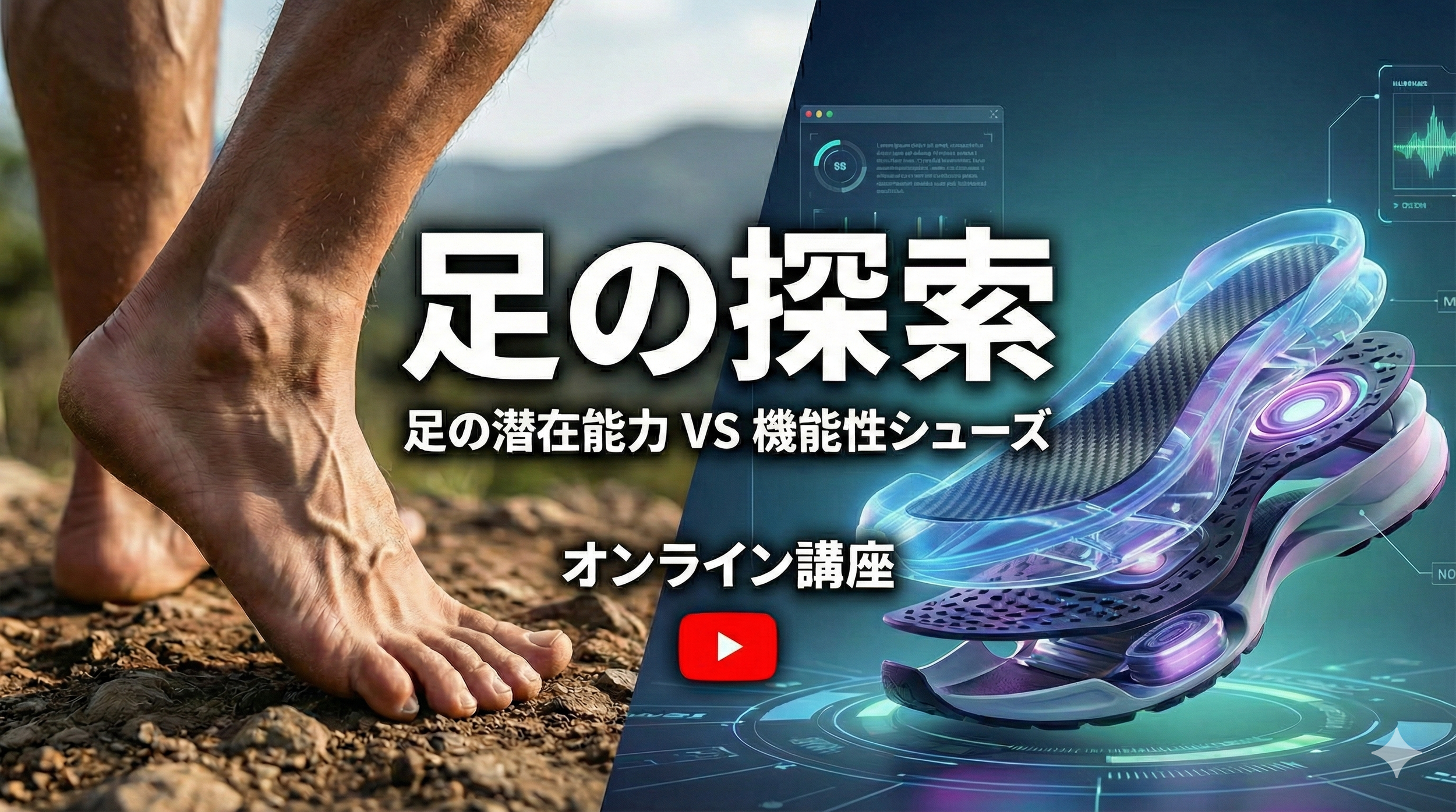 2月22日20時より足のオンライン講座開催