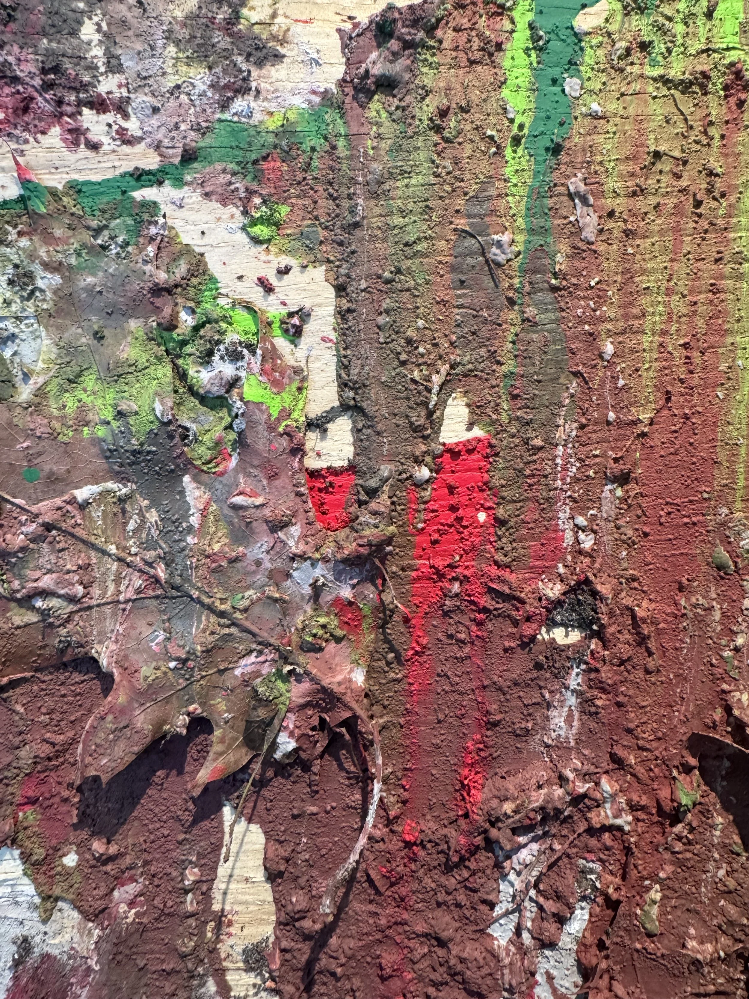 Untitled; walking series 4, 2025. Detail.