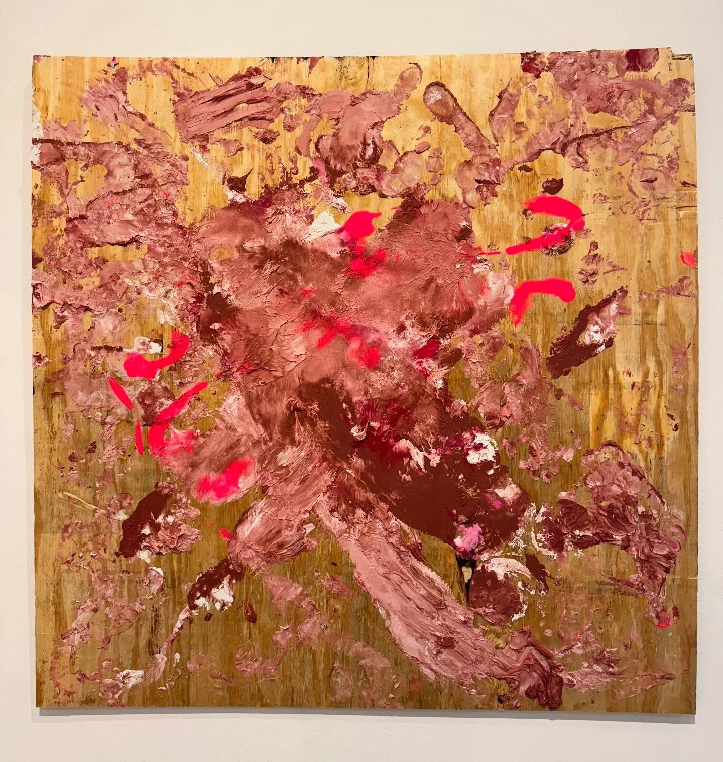 Vessel (2025)
plywood, spackle, house paint, acrylic