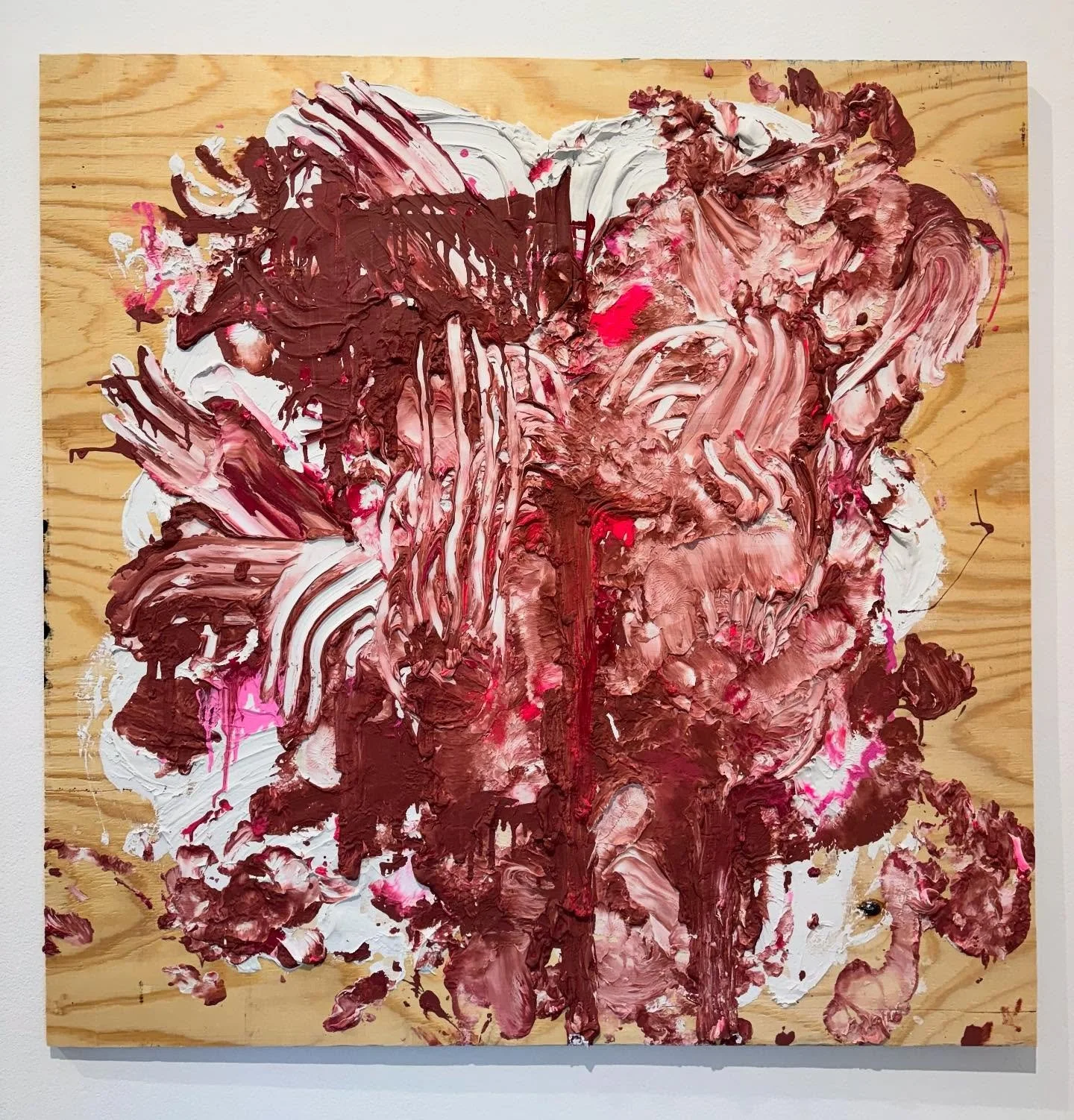 Nymph // Virgin (2025)
plywood, spackle, house paint, acrylic