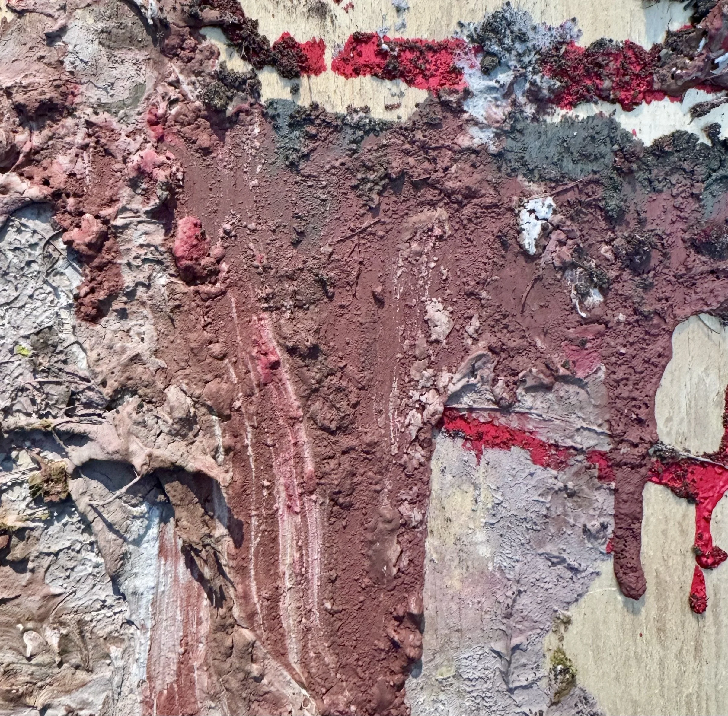 Untitled; walking series 7, 2025. Detail.