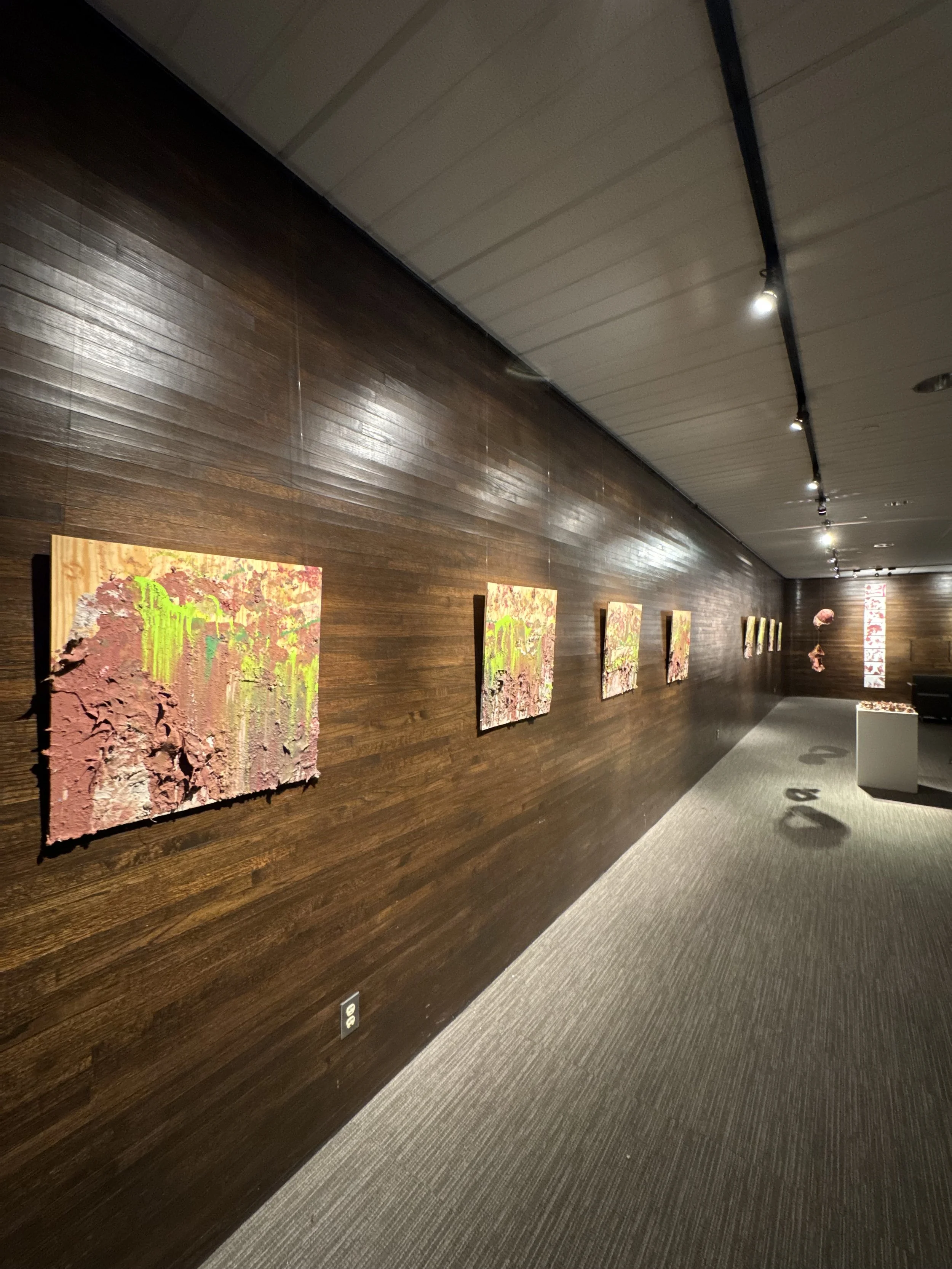 Untitled; walking series 1-4, 2025.