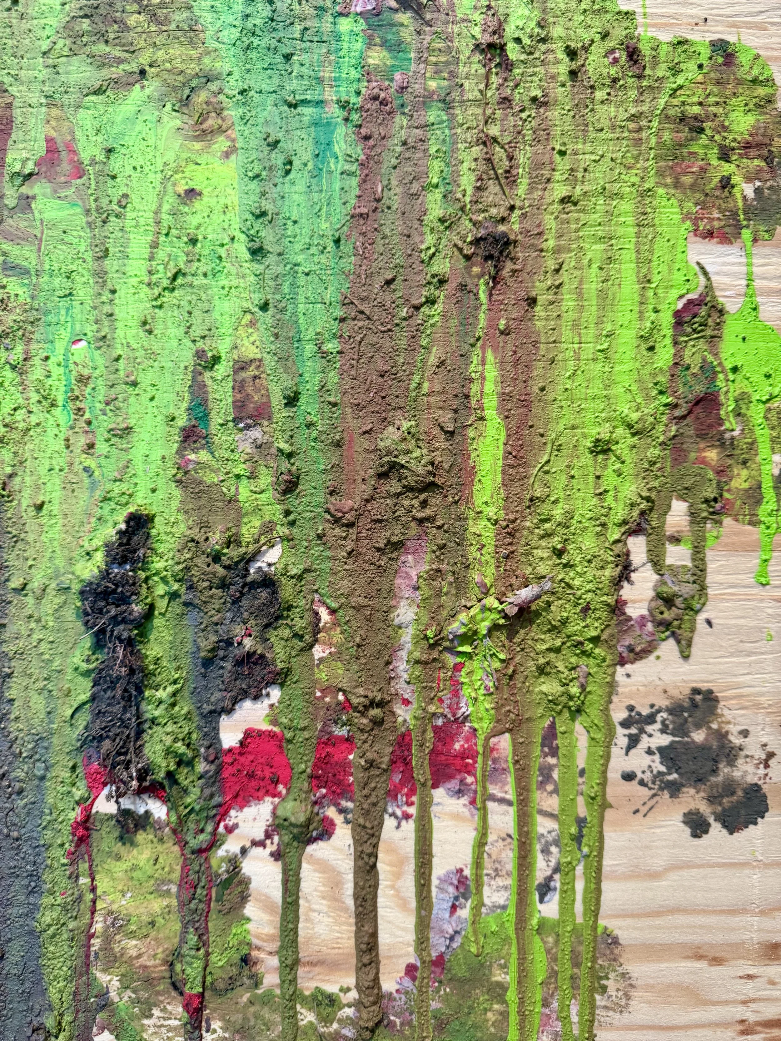 Untitled; walking series 8, 2025. Detail. 