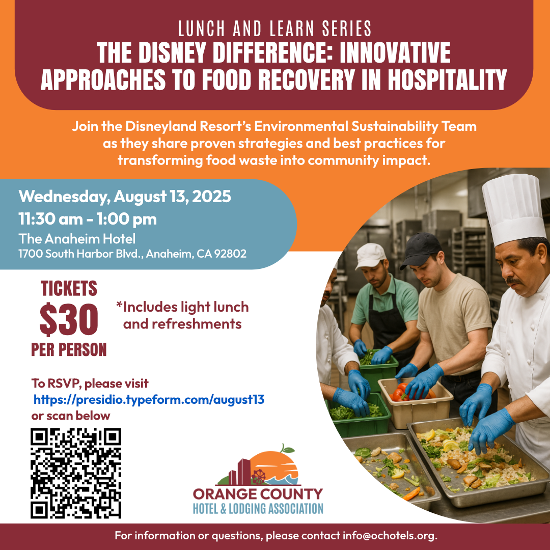August Lunch and Learn: Innovative Approaches to Food Recovery in Hospitality
