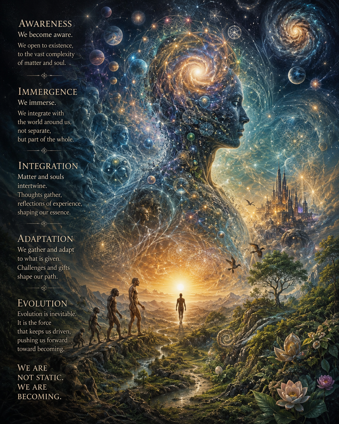 Integration of Matter