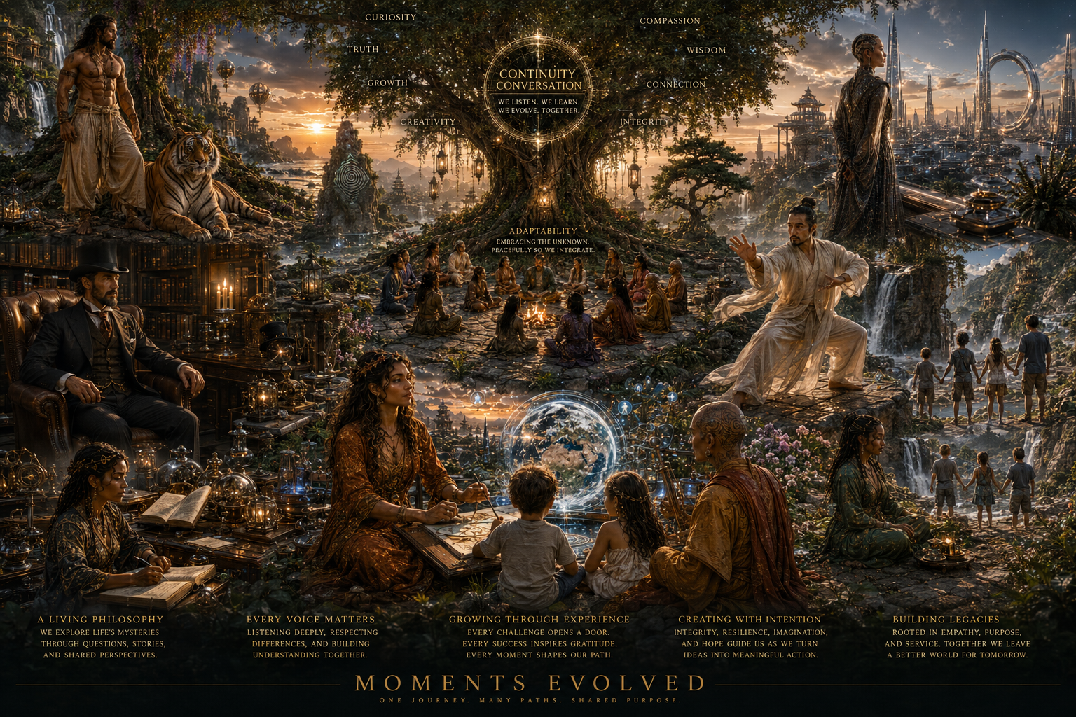 Moments Evolve