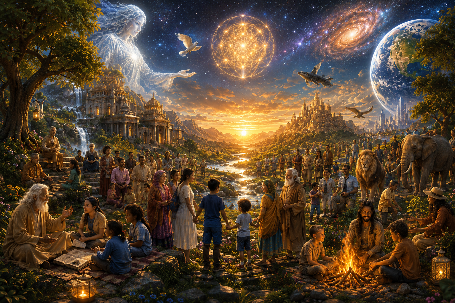 Guided Presence: The Harmony of Admirable Love