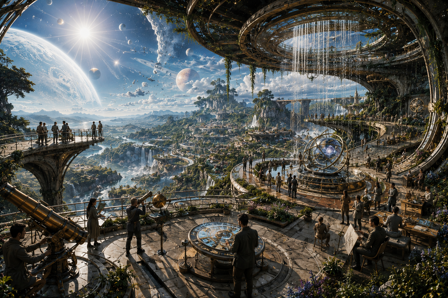 The Worlds That Grow From Observation