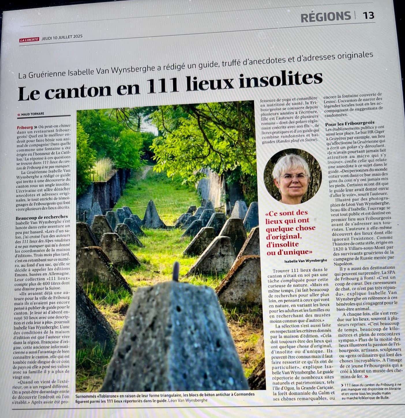 Mon guide dans La Liberté !