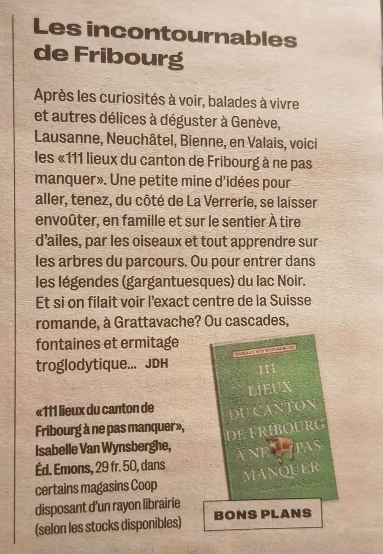 Quand le magazine Coopération met mes guides à l’honneur !