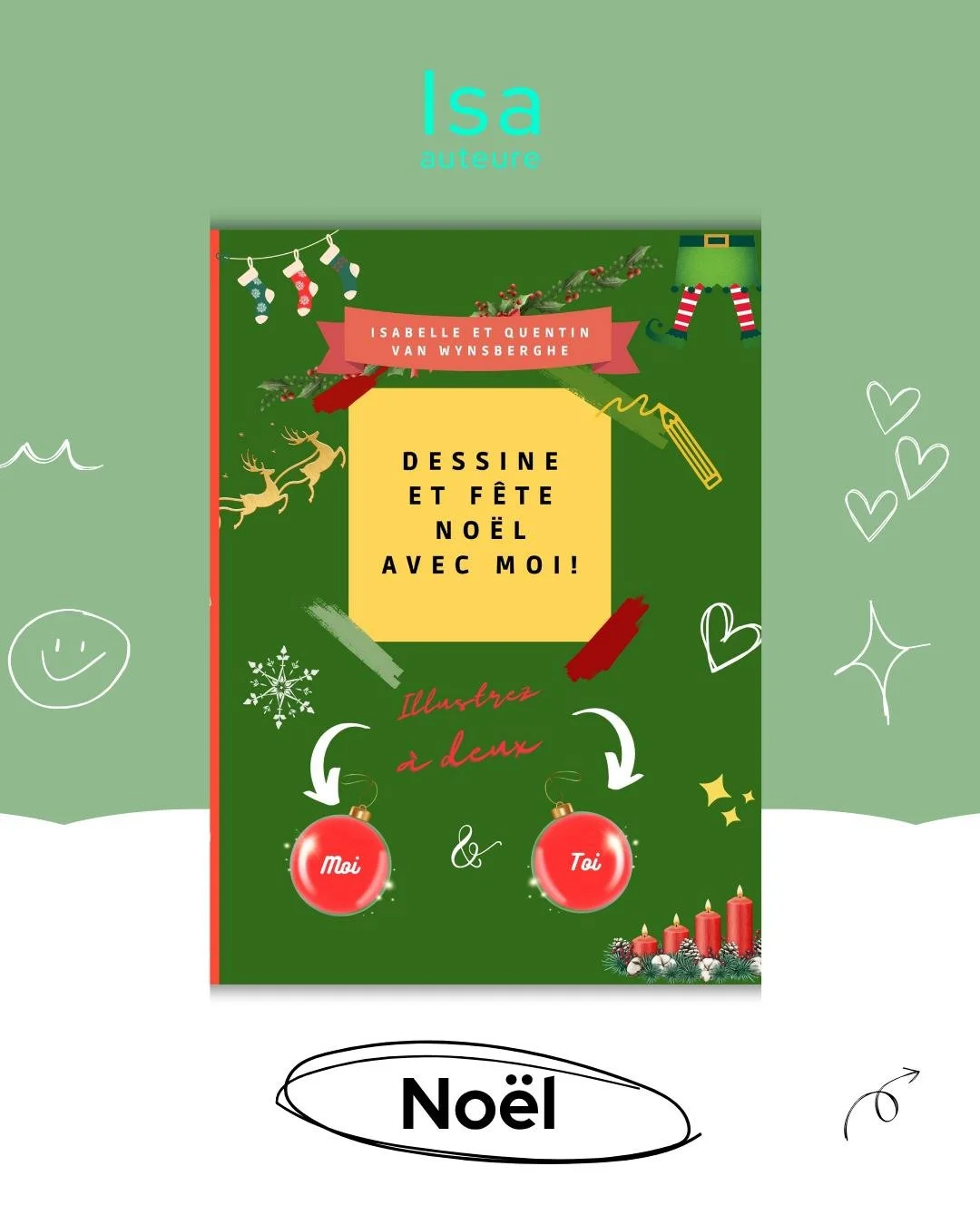 Des moments complices avec Mamie, Papa, Maman, Papy&hellip; et maintenant un No&euml;l cr&eacute;atif sur 49 jours ! 🎄
Avent + No&euml;l + Apr&egrave;s-No&euml;l : un cahier &agrave; remplir du 1er d&eacute;cembre au 18 janvier.
La collection jeunes