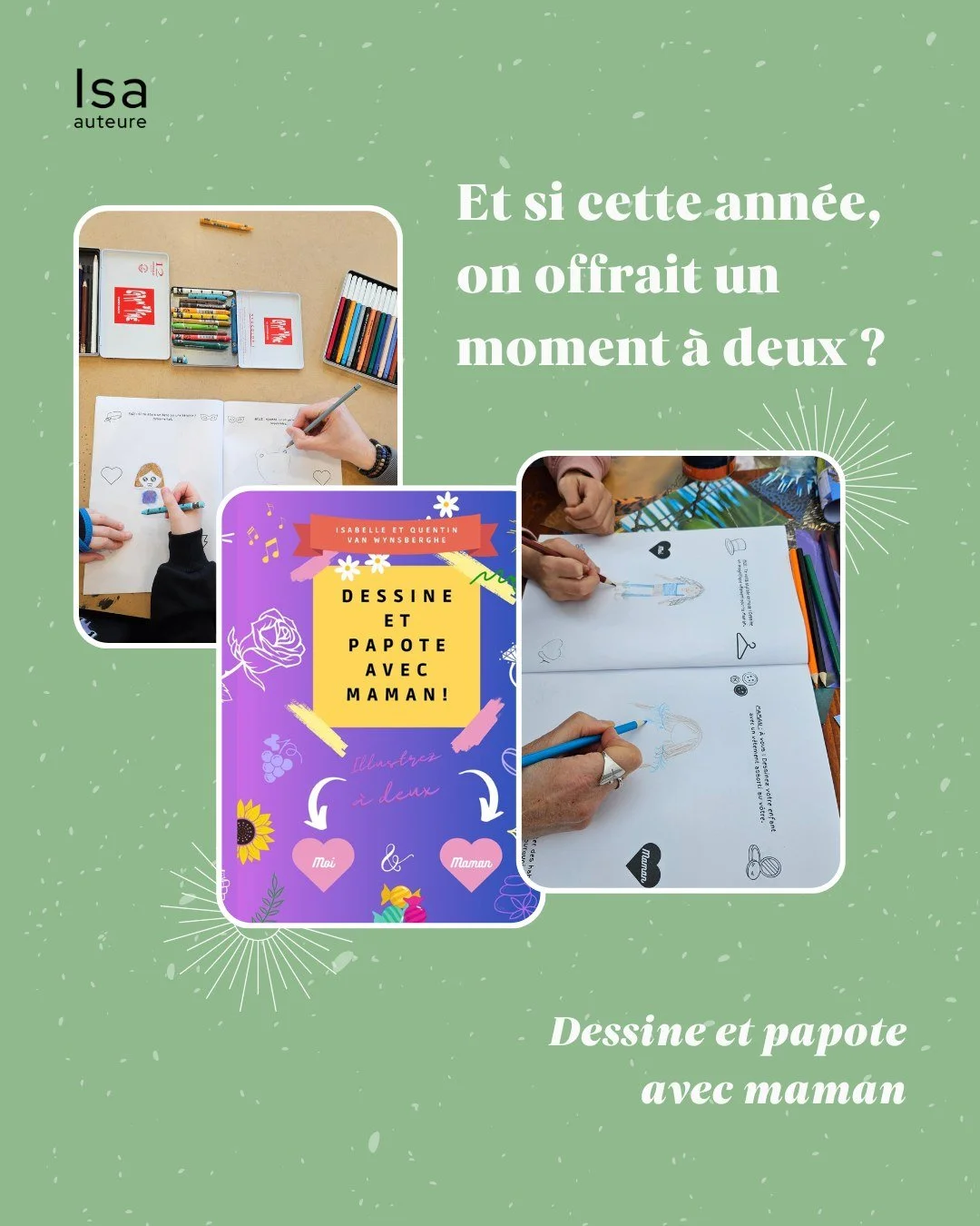 La F&ecirc;te des m&egrave;res approche doucement&hellip; 🌷

Et si, cette ann&eacute;e, le cadeau n&rsquo;&eacute;tait pas seulement un objet, mais un moment partag&eacute; ? Dessine et papote avec maman a &eacute;t&eacute; imagin&eacute; comme un e