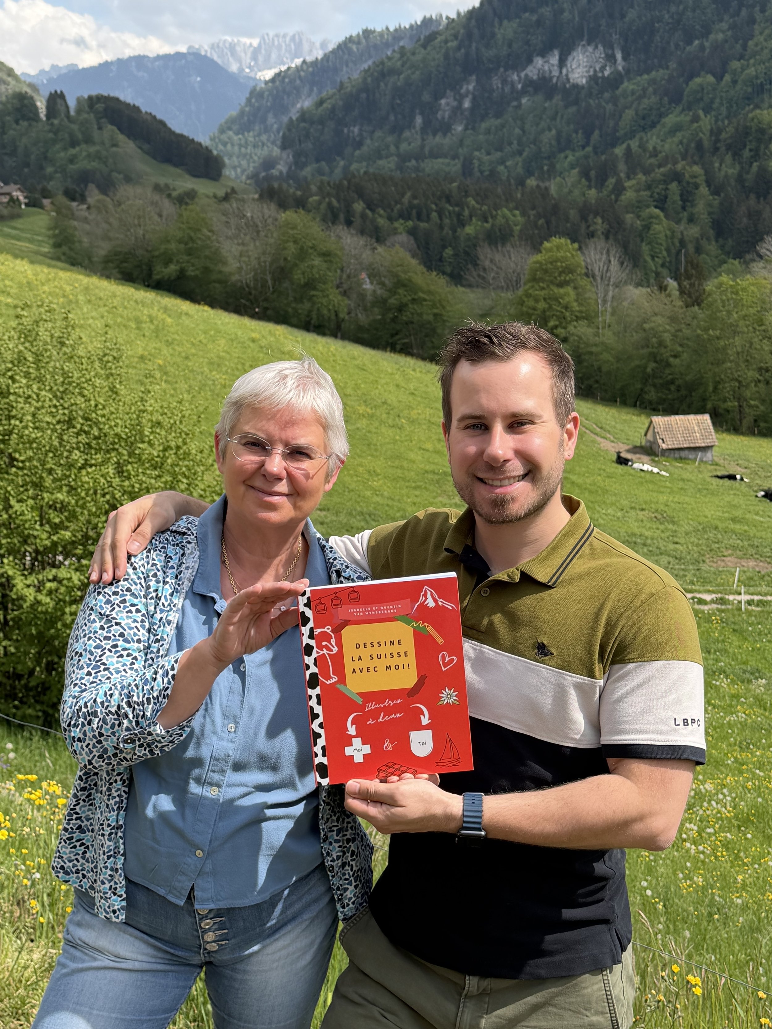 ✏️ Dessine la Suisse avec moi : le livre de dessin enfant pour découvrir la Suisse en famille