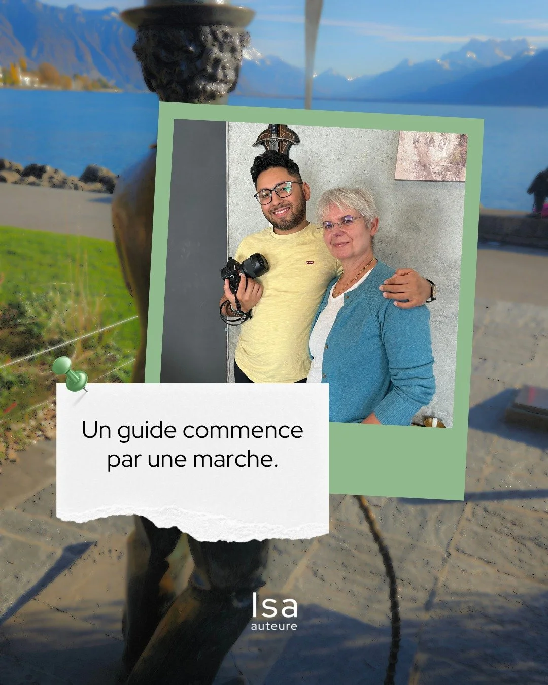 Un guide ne commence jamais par une liste. Il commence par des pas, des d&eacute;tours, des arr&ecirc;ts impr&eacute;vus.
Marcher, observer, prendre le temps de regarder autrement. 
🚶&zwj;♀️📖 Ce nouveau projet autour du canton de Vaud est en cours 