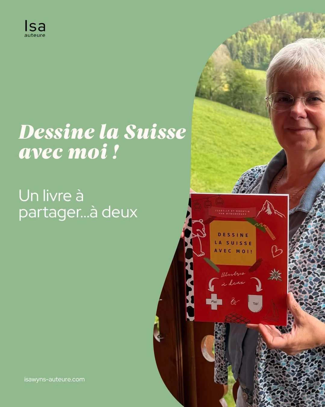 Dessine la Suisse avec moi ! invite &agrave; la d&eacute;couvrir autrement : observer, dessiner, &eacute;changer&hellip; et surtout prendre le temps d&rsquo;&ecirc;tre ensemble. Chaque page devient un espace de partage, o&ugrave; petits et grands peu
