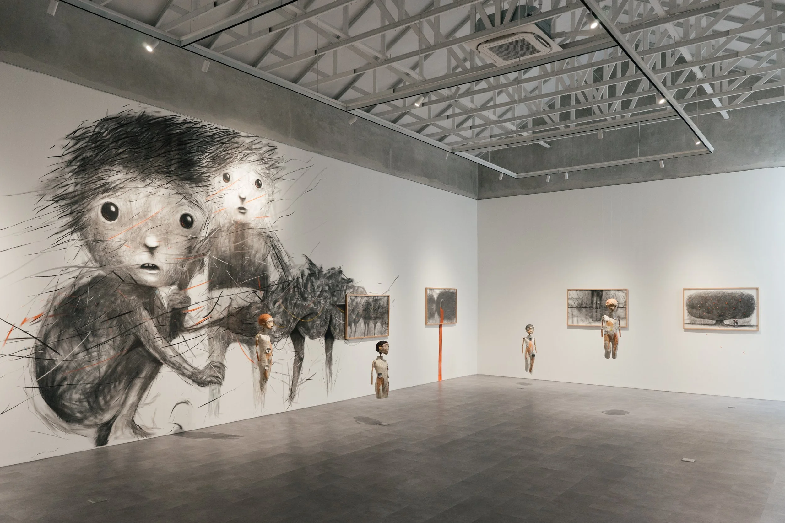 Iwan Effendi, Once Was, 2025, exhibition view at ara contemporary. Image courtesy of ara contemporary.