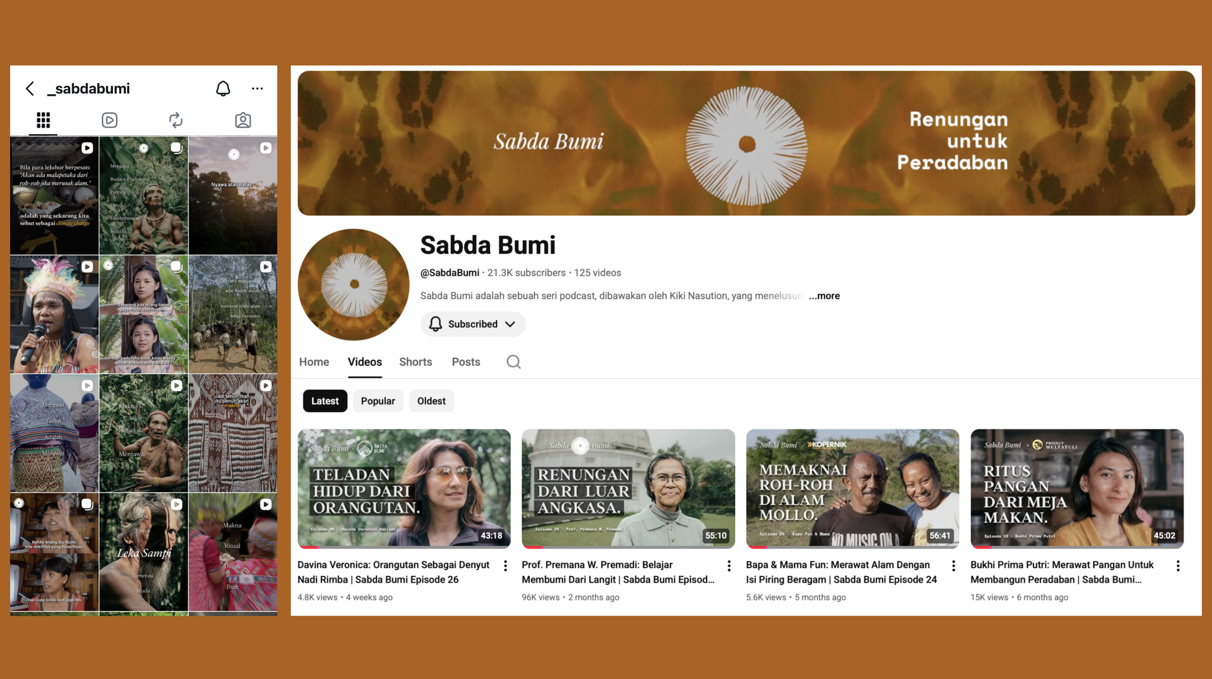 Sabda Bumi Podcast. Image courtesy of Sabda Bumi.