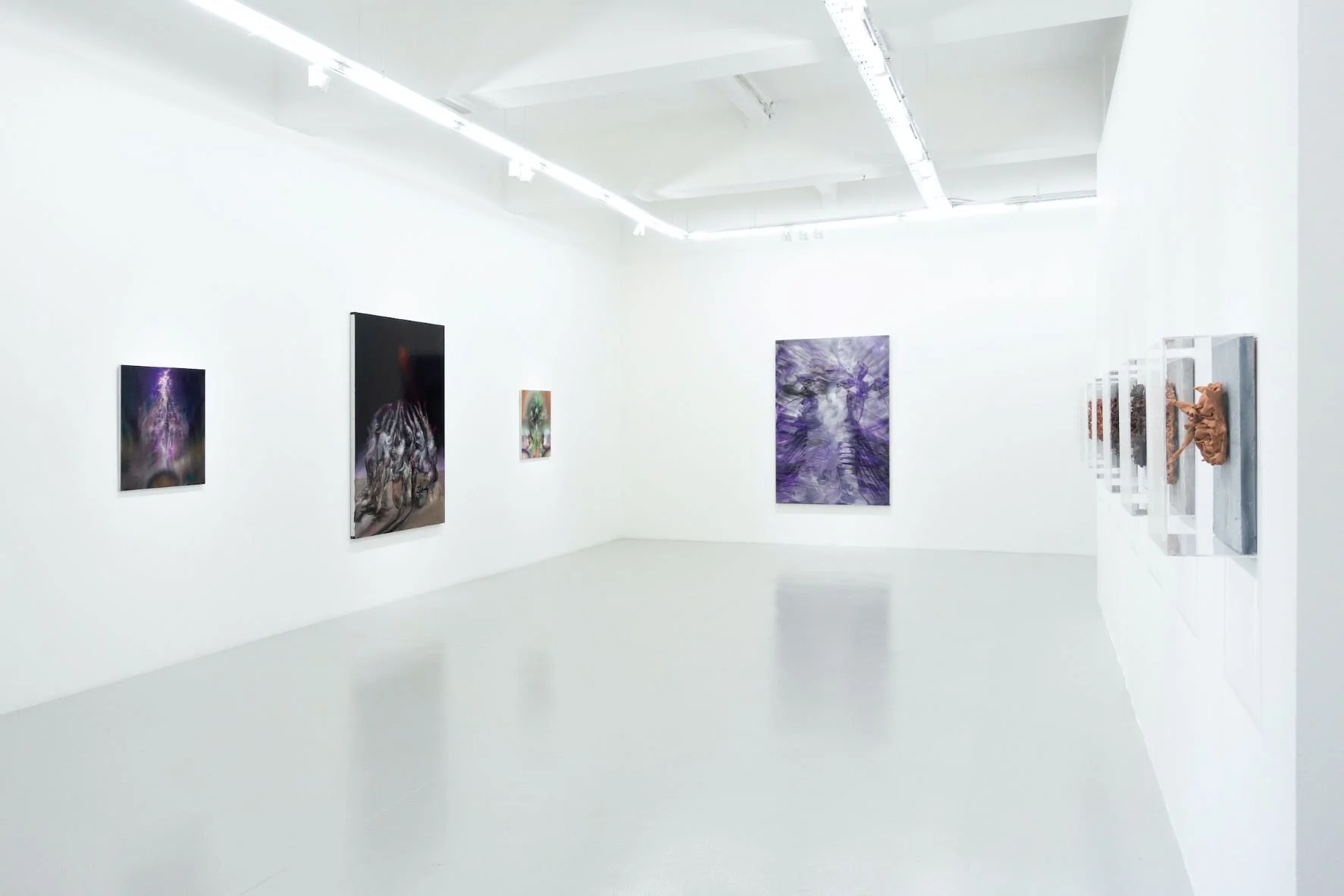 Ruben Pang, Amphibian , 2021, exhibition installation view. Image courtesy of the artist and Yavuz Gallery.