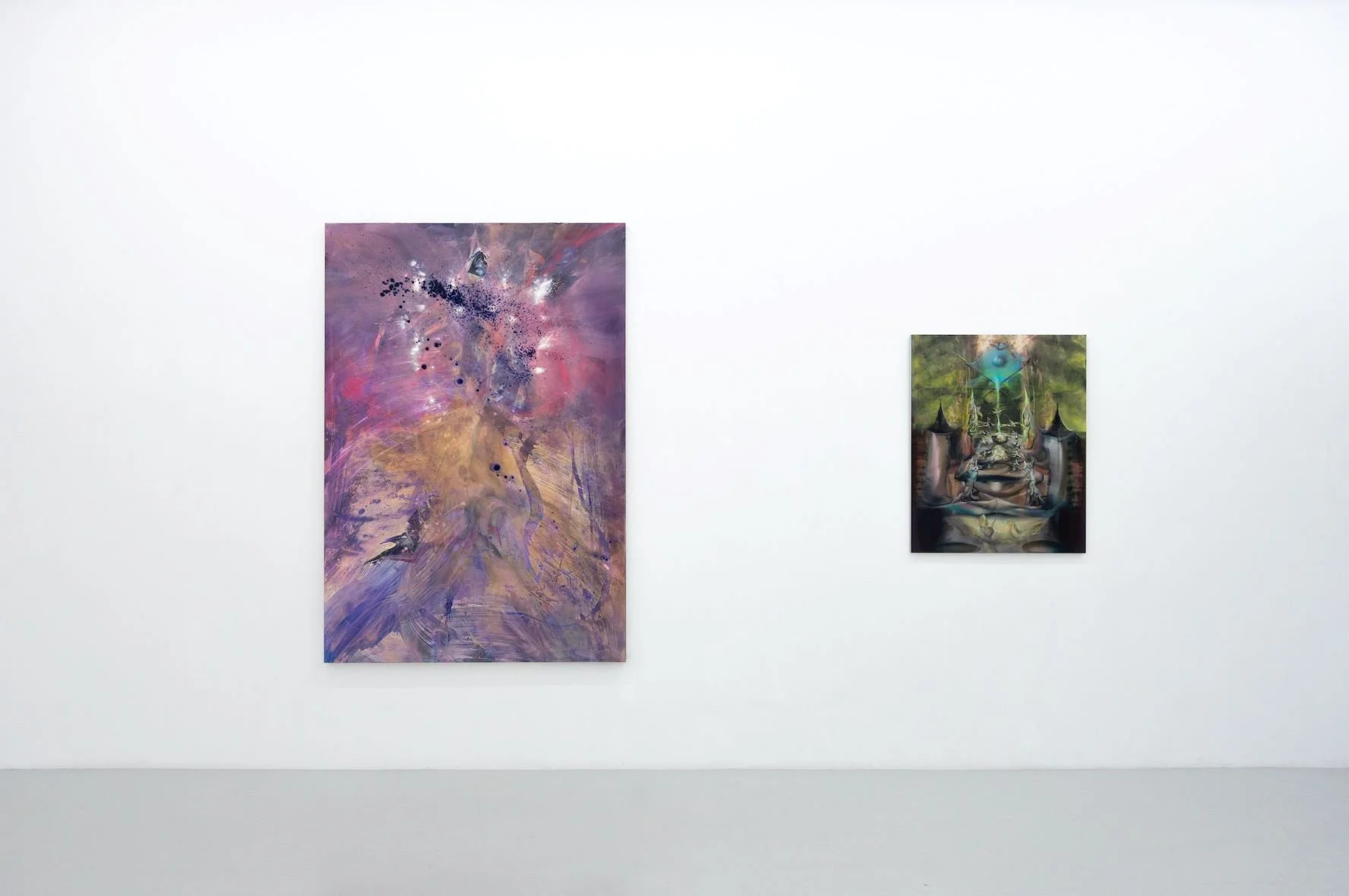 Ruben Pang, Amphibian , 2021, exhibition installation view. Image courtesy of the artist and Yavuz Gallery.