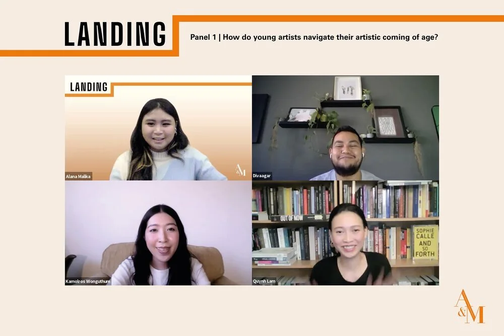 LANDING Panel 1 | How do young artists navigate their artistic coming of age?