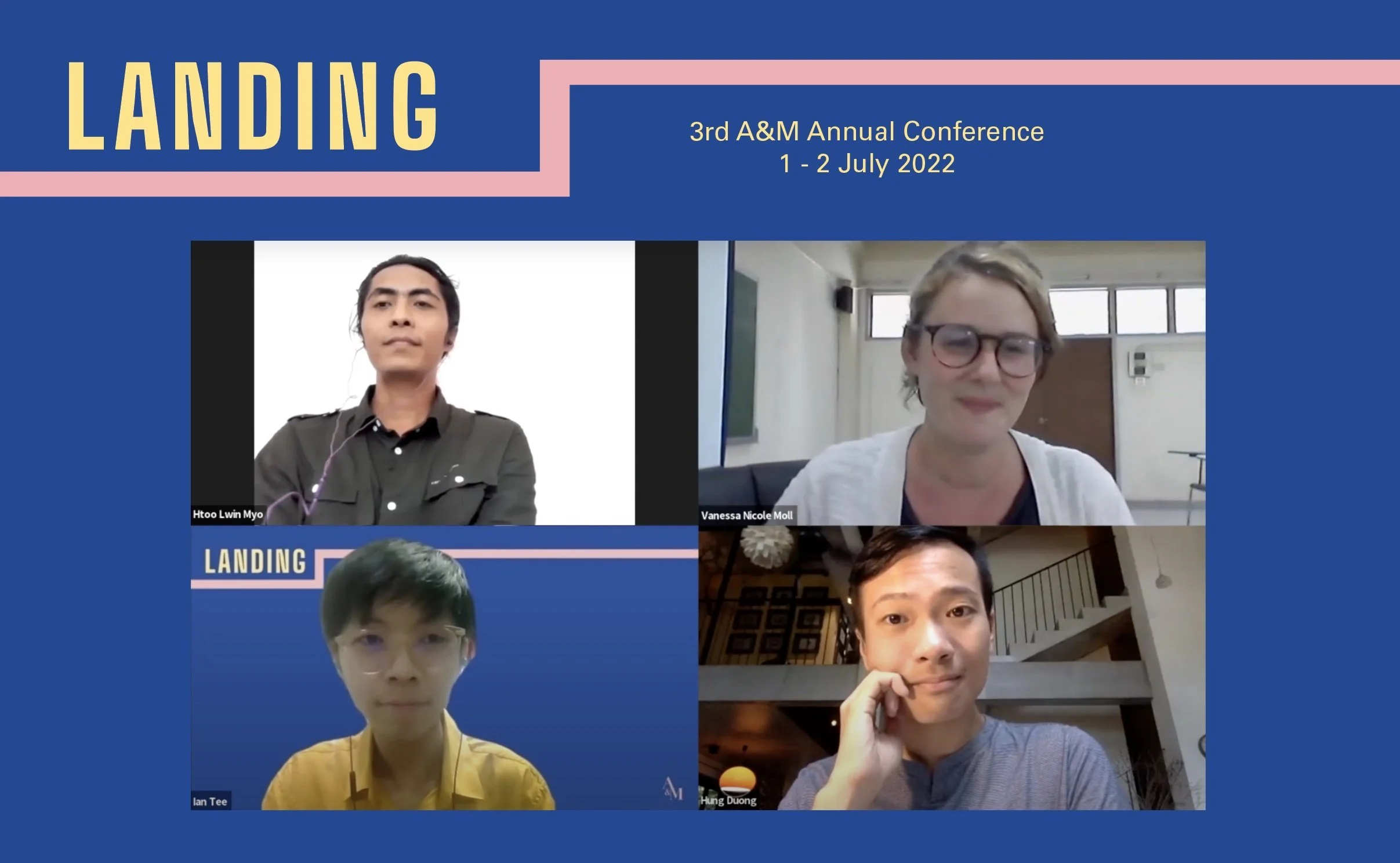 LANDING 2022 Event 1 | Panel: How can translation shift cultural discourses?