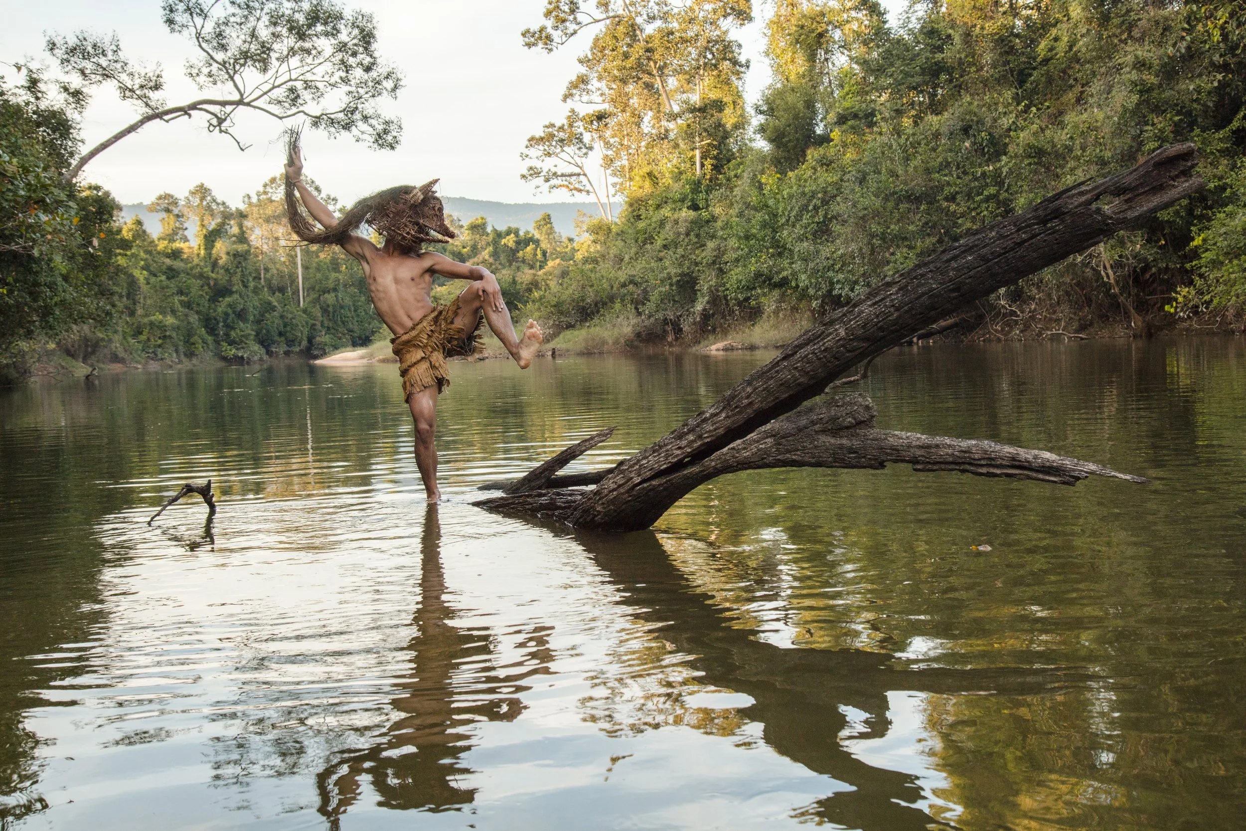 Khvay Samnang, Preah Kunlong (Monkey) , 2016–17, digital C-Print , giclee print on paper, dibond, 80 x 120cm, edition 2/5. Image courtesy of the artist and Nova Contemporary.