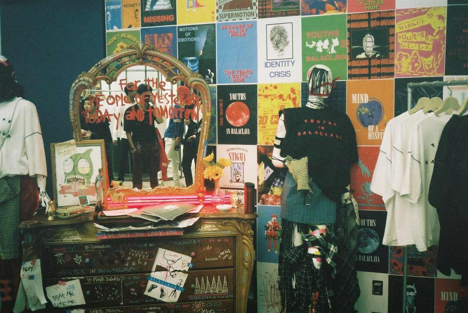 YIB launch installation at Dover Street Market Singapore, 2018. Image courtesy of YIB.