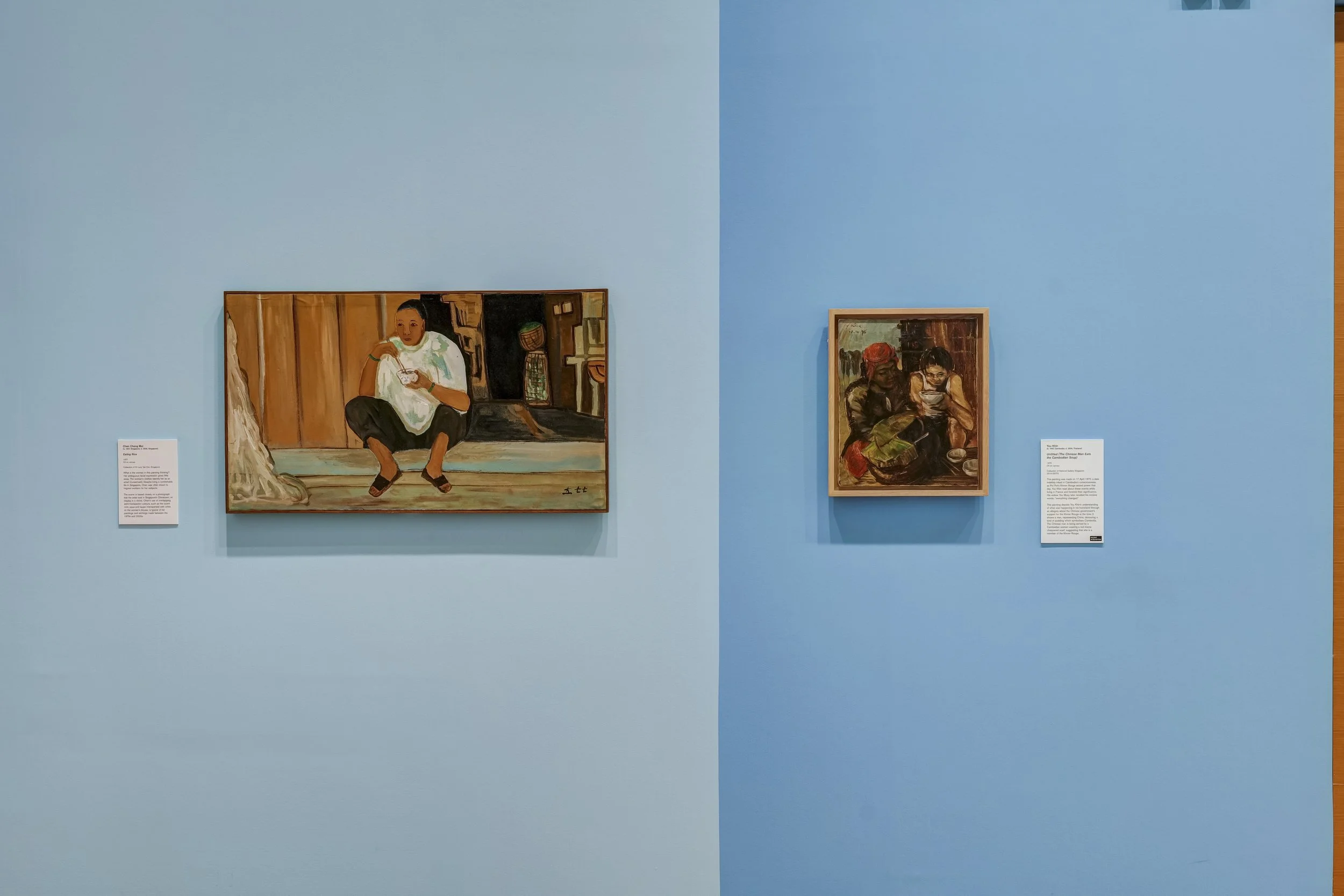 The Tailors and The Mannequins , 2021-22, exhibition view at Dalam Southeast Asia. Image courtesy of National Gallery Singapore.
