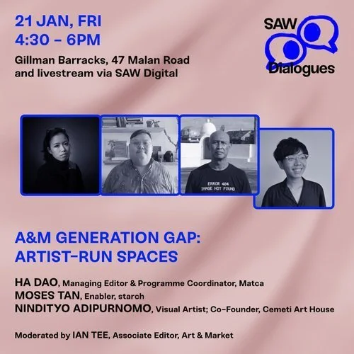 SAW Dialogues 2022 | A&M Generation Gap: Artist-Run Spaces