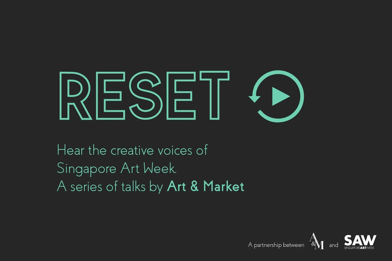 RESET: A Series of Panel Discussions by A&M
