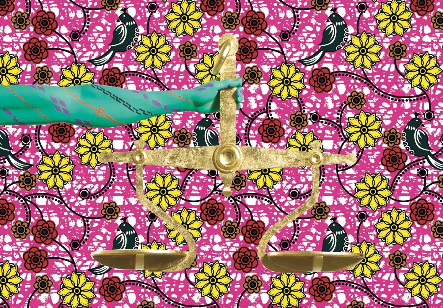 Yinka Shonibare's 'Justice for All' in Singapore
