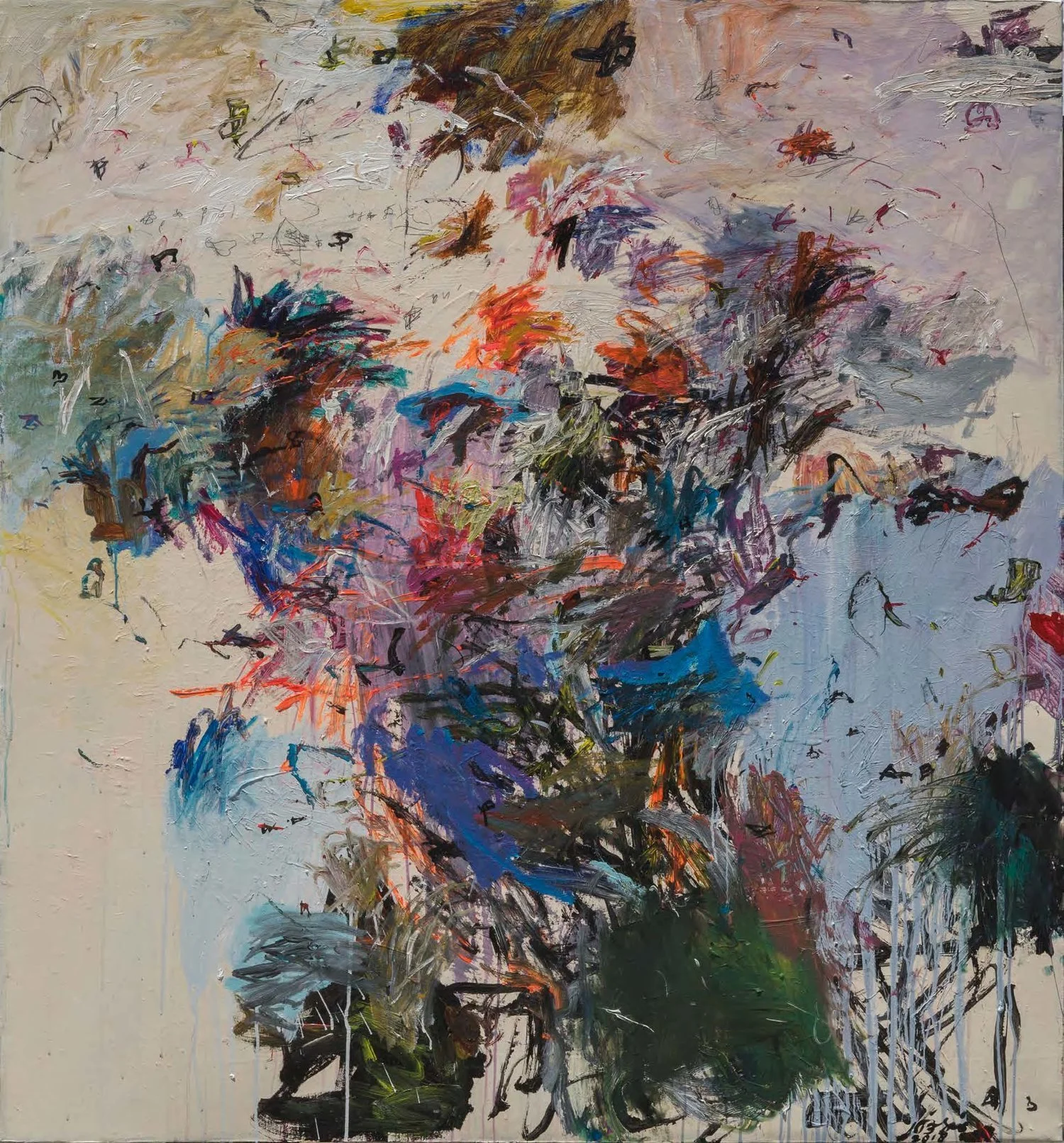 Gajah Gallery Presents Indonesian Abstract Expressionist Ibrahim