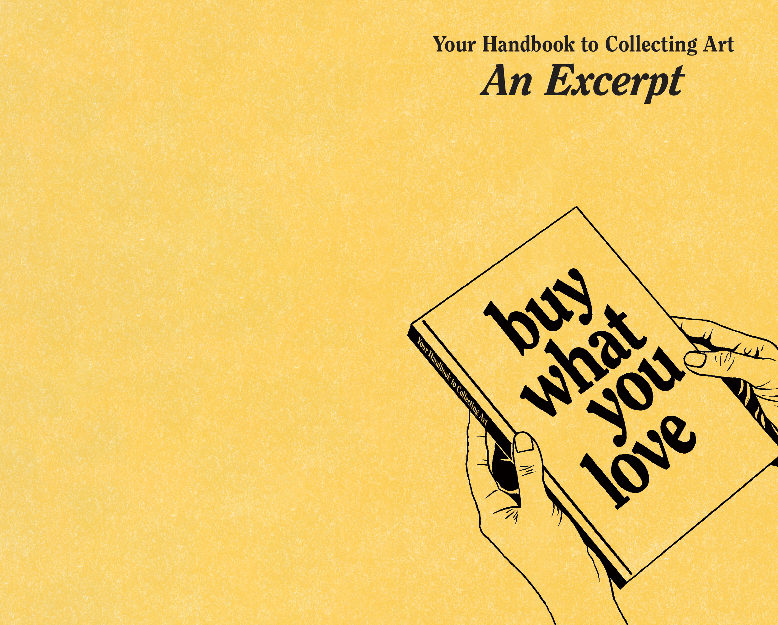 Excerpt from ‘Buy What You Love’