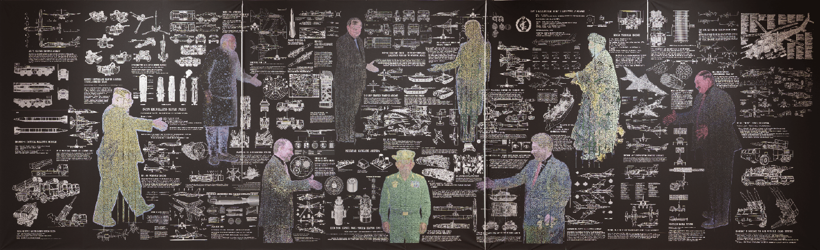 Sai, The Regimes That Hold Hands (detail), 2025, digital print. Image courtesy of the artist.