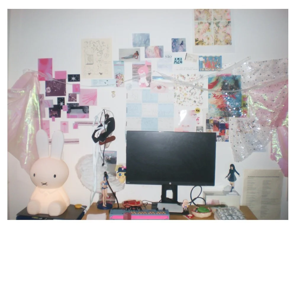 Chia Amisola’s studio. Image courtesy of artist.