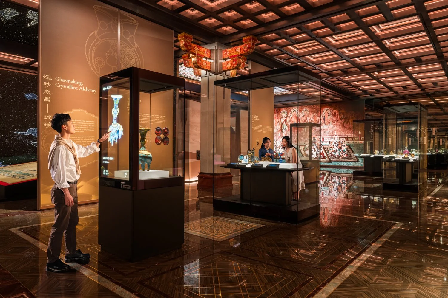 Visitors at POLY MGM MUSEUM. Image courtesy of MGM.