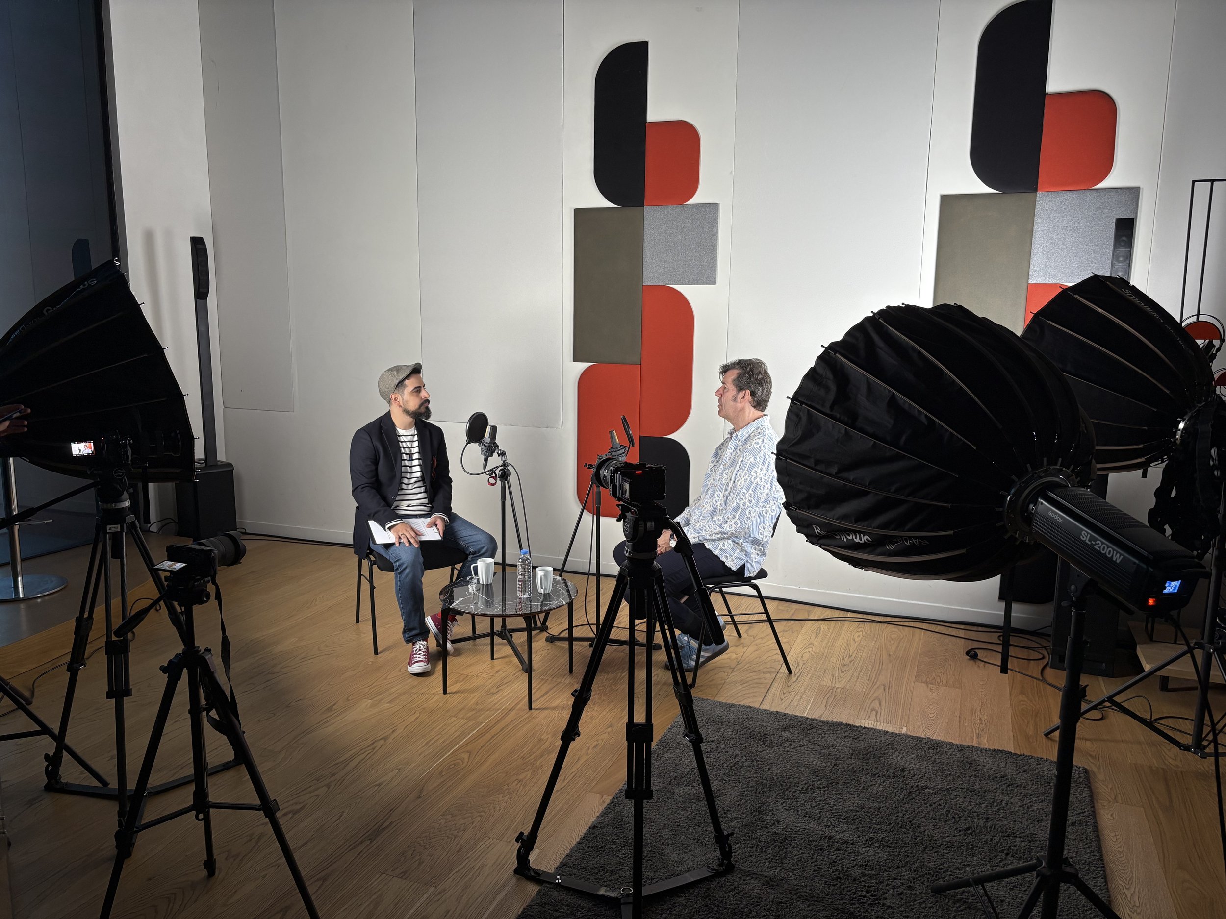Twos Talks with Stefan Sagmeister. Image courtesy of Twos Studio.