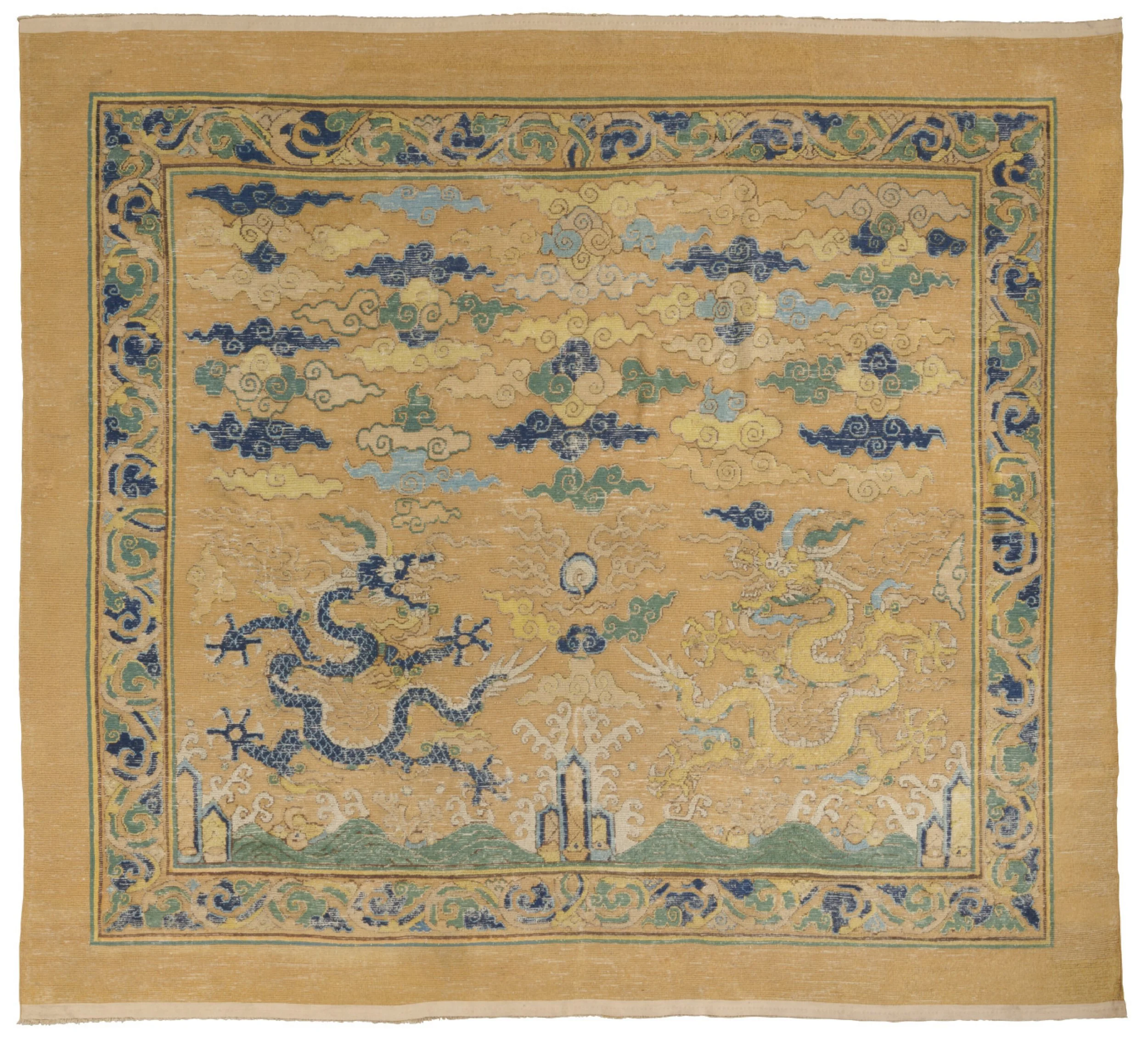 Dragon-Patterned Throne Carpet. Image courtesy of MGM.